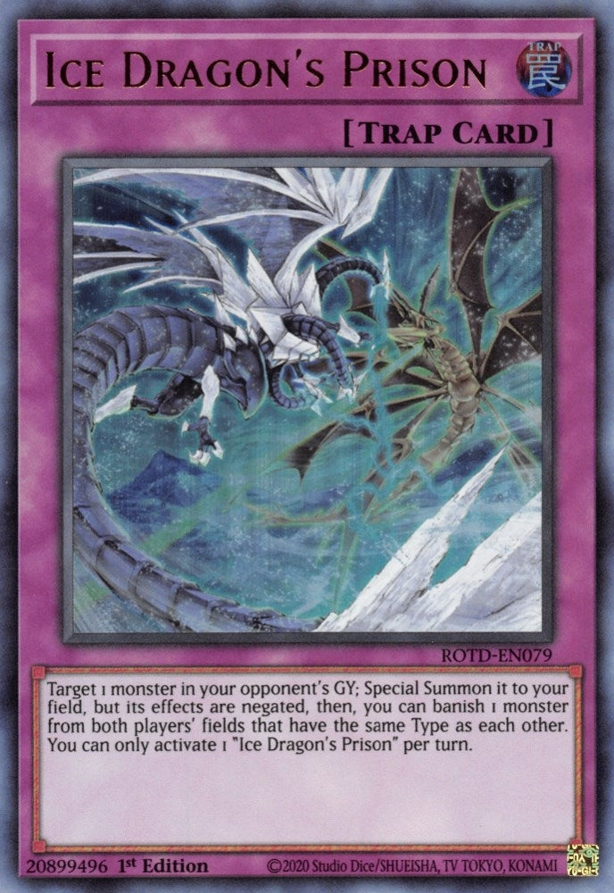 Image for Ice Dragon's Prison (ROTD-EN079) (ROTD) - YuGiOh