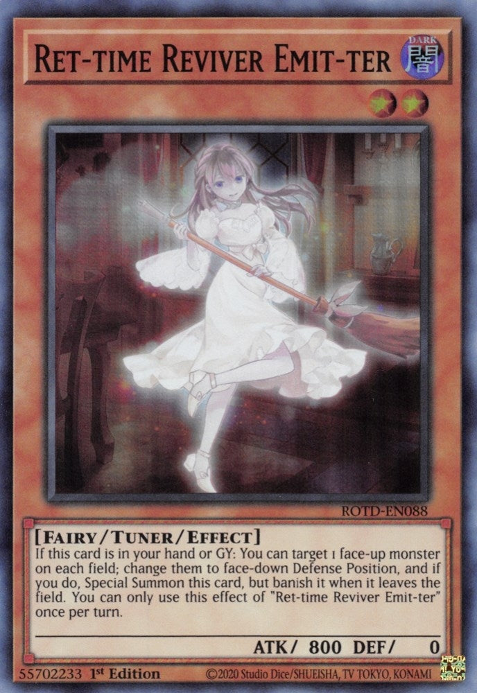 Image for Ret-time Reviver Emit-ter (ROTD-EN088) (ROTD) - YuGiOh