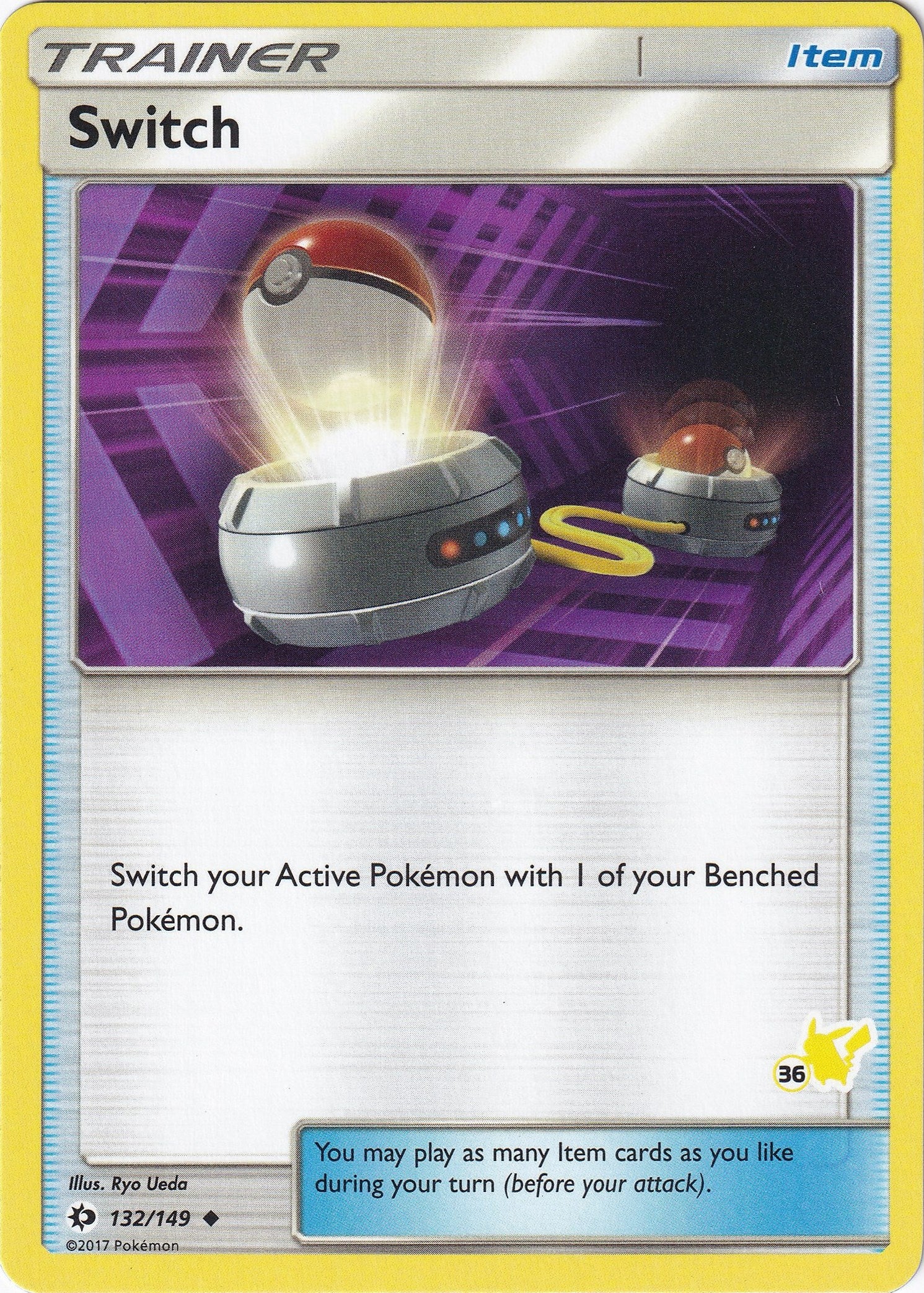 Image for Switch - 132/149 (#36 Pikachu Stamped) (132/149) (BTA) - Pokemon