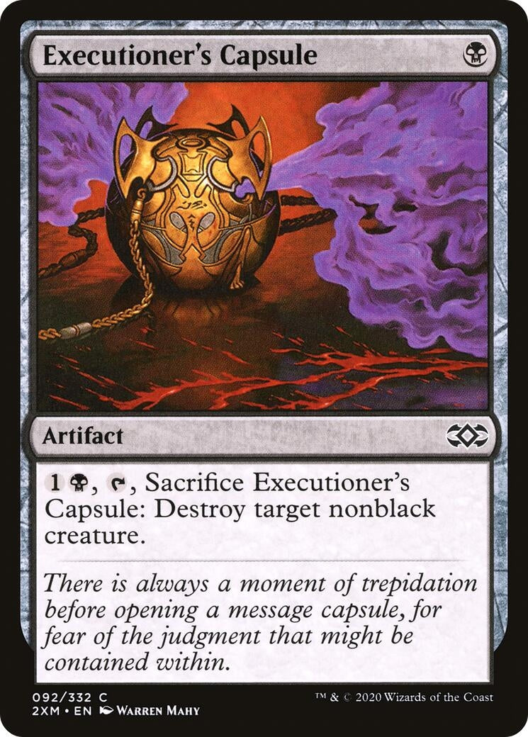 Image for Executioner's Capsule (92) (Double Masters) - Magic: The Gathering