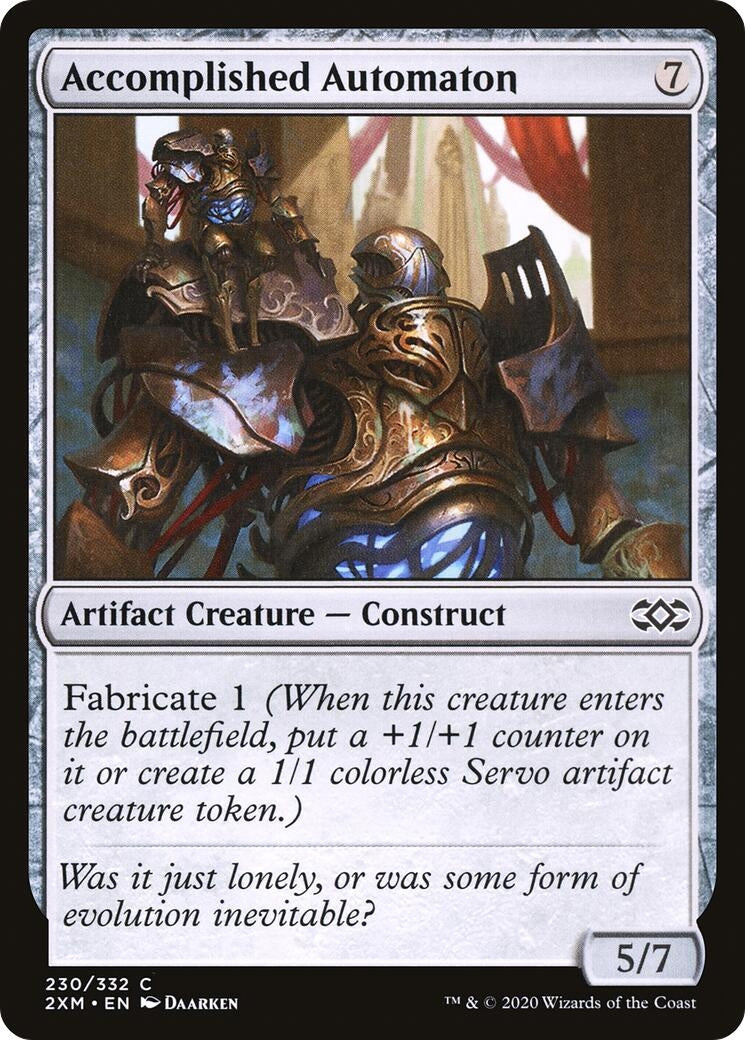 Image for Accomplished Automaton (230) (Double Masters) - Magic: The Gathering