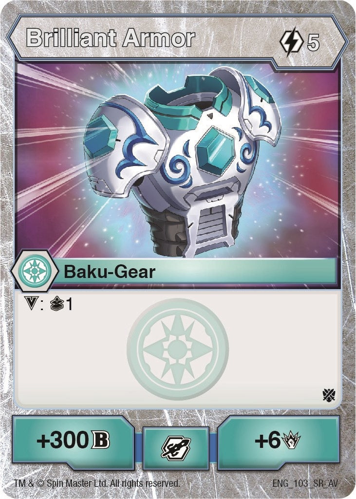 Image for Brilliant Armor (103) (Armored Elite) - Bakugan TCG