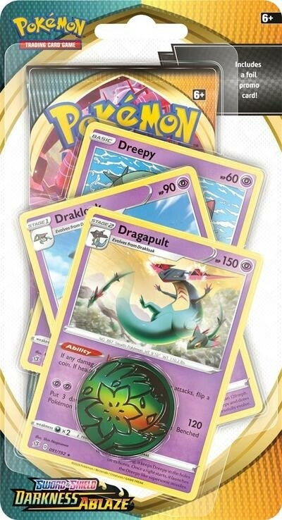 Image for Darkness Ablaze Premium Checklane Blister [Dragapult] - Pokemon