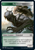Image for Elemental // Shapeshifter Double-Sided Token (20 // 2) (Double Masters) - Magic: The Gathering