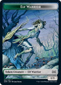 Image for Elf Warrior // Plant Double-Sided Token (21 // 16) (Double Masters) - Magic: The Gathering