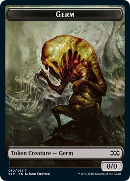 Image for Germ // Human Soldier Double-Sided Token (10 // 5) (Double Masters) - Magic: The Gathering