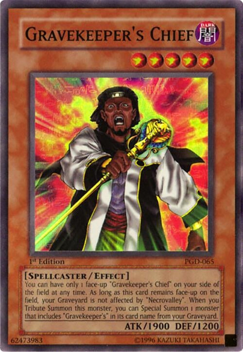 Image for Gravekeeper's Chief (PGD-065) (PGD) - YuGiOh