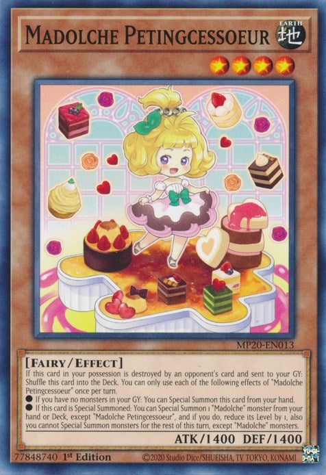 Image for Madolche Petingcessoeur (MP20-EN013) (MP20) - YuGiOh