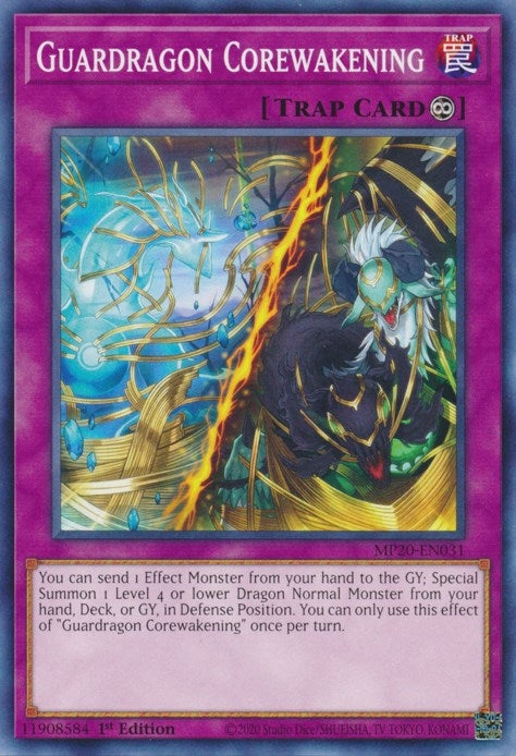 Image for Guardragon Corewakening (MP20-EN031) (MP20) - YuGiOh