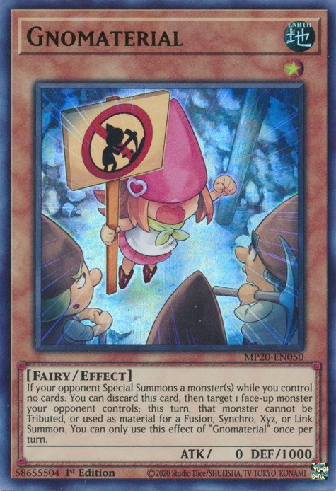 Image for Gnomaterial (MP20-EN050) (MP20) - YuGiOh