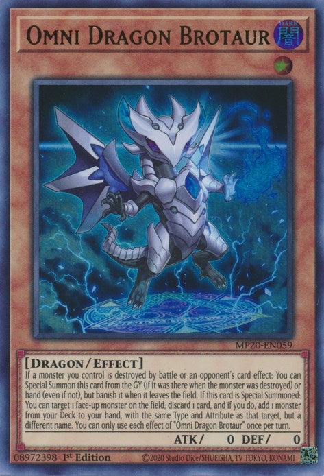 Image for Omni Dragon Brotaur (MP20-EN059) (MP20) - YuGiOh