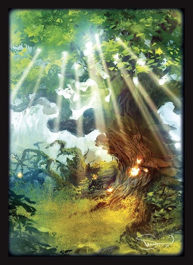 Image for Double Matte Sleeve - Velinov Forest (50-pack) - Card Sleeves