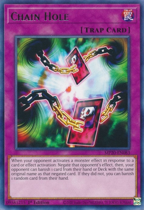 Image for Chain Hole (MP20-EN083) (MP20) - YuGiOh
