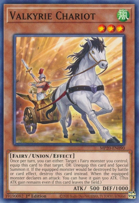 Image for Valkyrie Chariot (MP20-EN090) (MP20) - YuGiOh