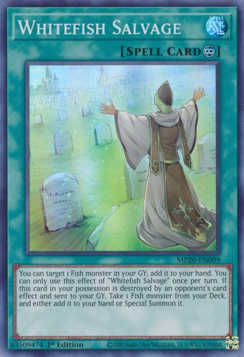 Image for Whitefish Salvage (MP20-EN099) (MP20) - YuGiOh
