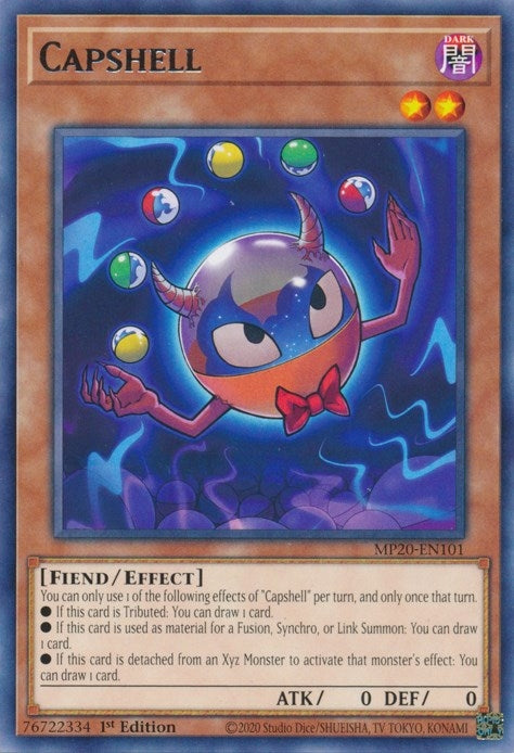 Image for Capshell (MP20-EN101) (MP20) - YuGiOh