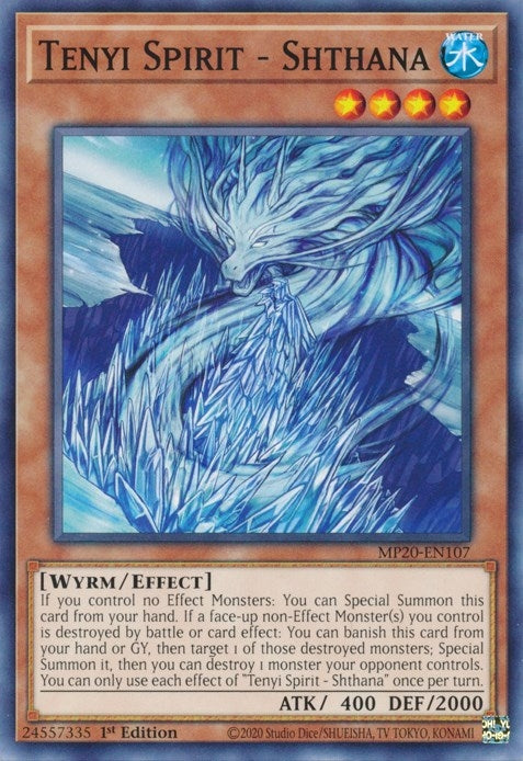 Image for Tenyi Spirit - Shthana (MP20-EN107) (MP20) - YuGiOh