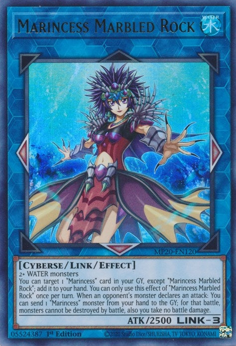 Image for Marincess Marbled Rock (MP20-EN120) (MP20) - YuGiOh