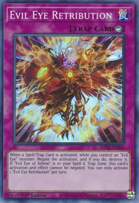 Image for Evil Eye Retribution (MP20-EN244) (MP20) - YuGiOh