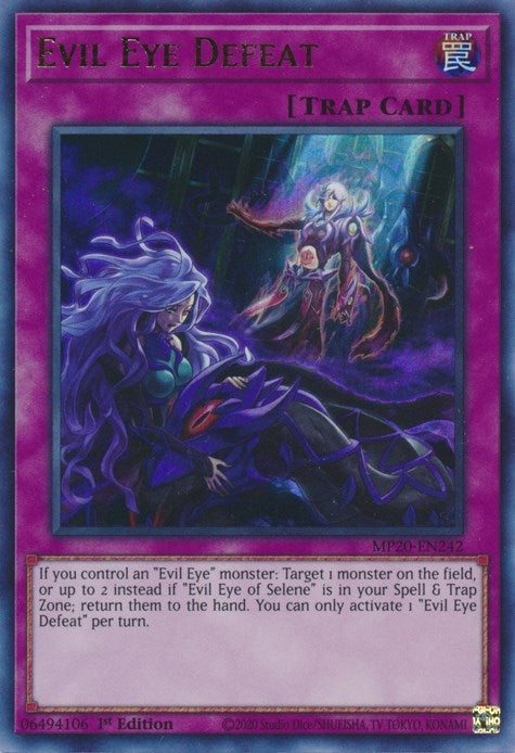 Image for Evil Eye Defeat (MP20-EN242) (MP20) - YuGiOh