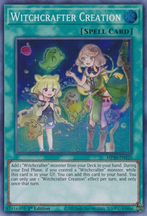 Image for Witchcrafter Creation (MP20-EN225) (MP20) - YuGiOh