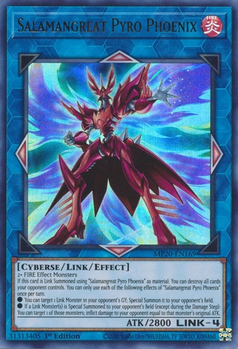 Image for Salamangreat Pyro Phoenix (MP20-EN169) (MP20) - YuGiOh