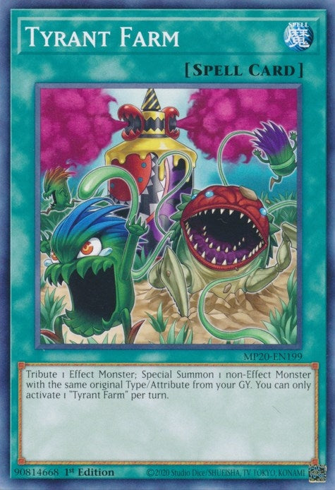 Image for Tyrant Farm (MP20-EN199) (MP20) - YuGiOh