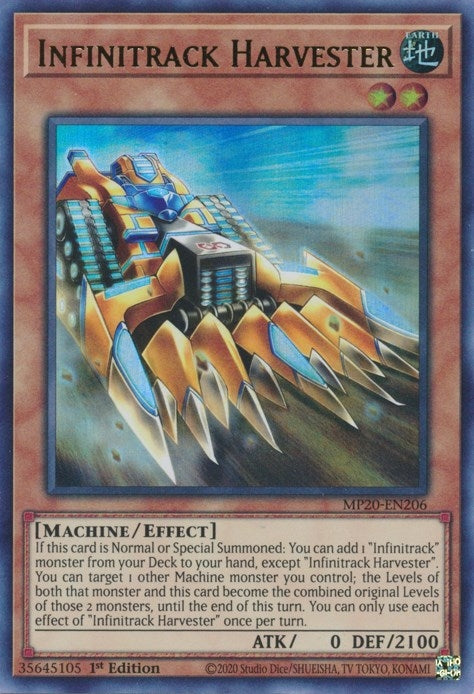 Image for Infinitrack Harvester (MP20-EN206) (MP20) - YuGiOh