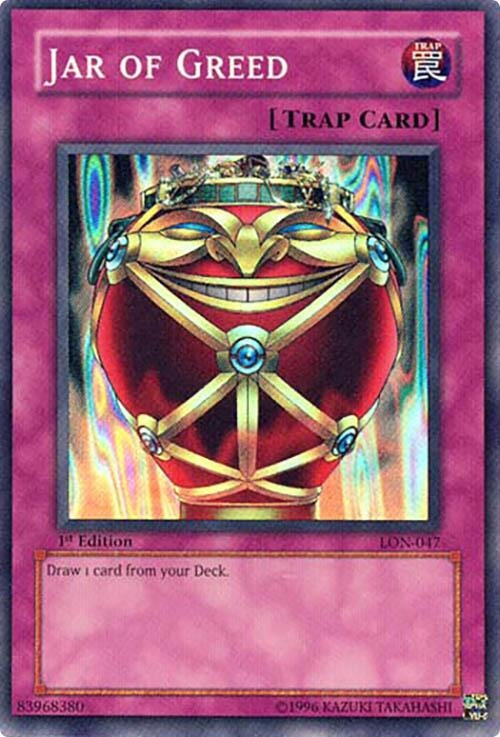 Image for Jar of Greed (LON-047) (LON) - YuGiOh