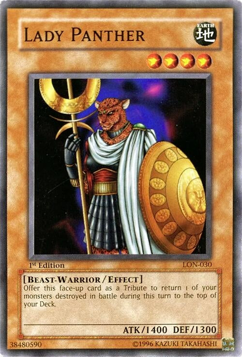 Image for Lady Panther (LON-030) (LON) - YuGiOh