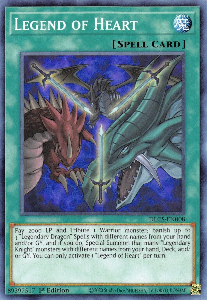 Image for Legend of Heart (DLCS-EN008) (DLCS) - YuGiOh