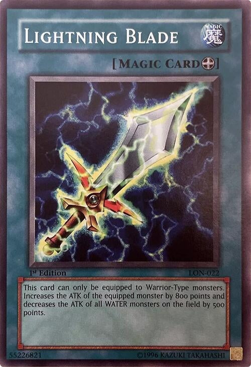 Image for Lightning Blade (LON-022) (LON) - YuGiOh