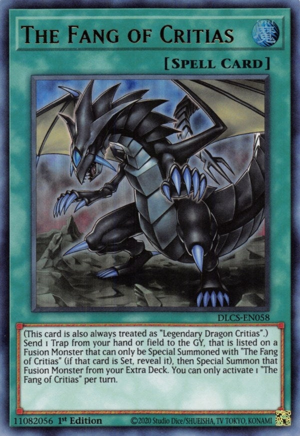 Image for The Fang of Critias (DLCS-EN058) (DLCS) - YuGiOh