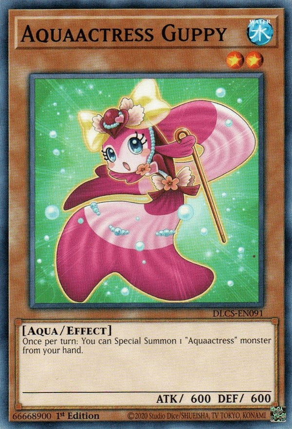 Image for Aquaactress Guppy (DLCS-EN091) (DLCS) - YuGiOh
