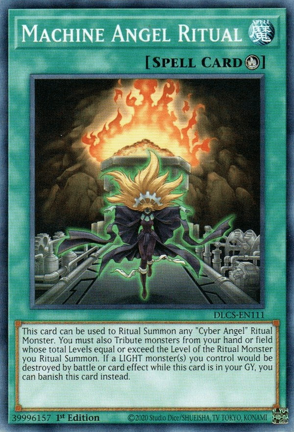 Image for Machine Angel Ritual (DLCS-EN111) (DLCS) - YuGiOh