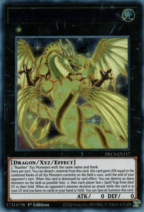 Image for Number 100: Numeron Dragon (DLCS-EN117) (DLCS) - YuGiOh