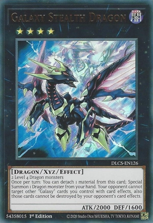 Image for Galaxy Stealth Dragon (DLCS-EN126) (DLCS) - YuGiOh