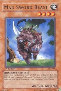 Image for Mad Sword Beast (PSV-091) (PSV) - YuGiOh