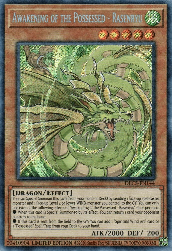 Image for Awakening of the Possessed - Rasenryu (DLCS-EN144) (DLCS) - YuGiOh