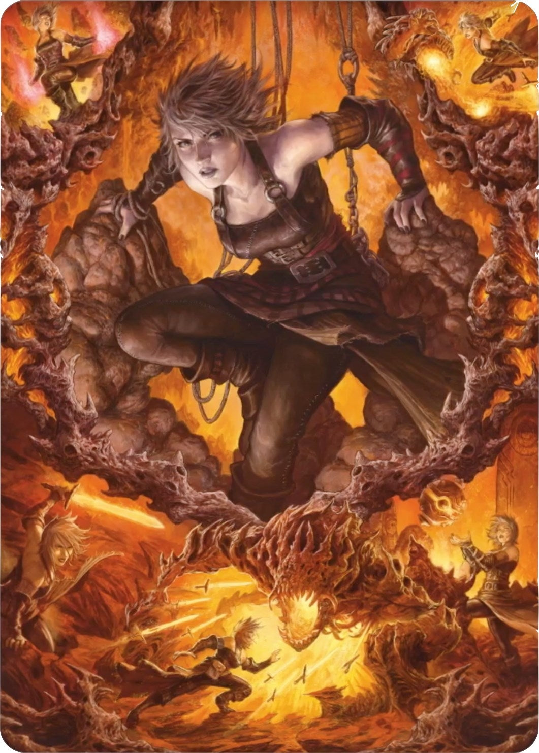 Image for Nahiri, Heir of the Ancients Art Card (4/81) (4) (Zendikar Rising) - Magic: The Gathering
