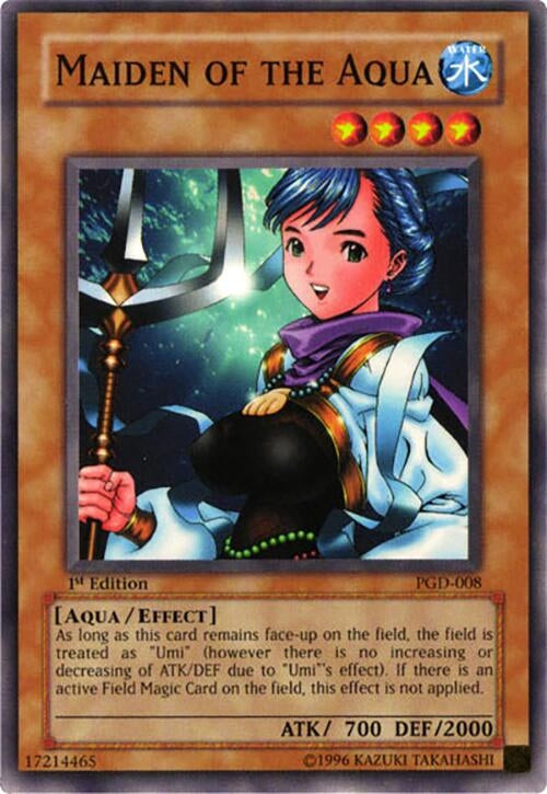 Image for Maiden of the Aqua (PGD-008) (PGD) - YuGiOh
