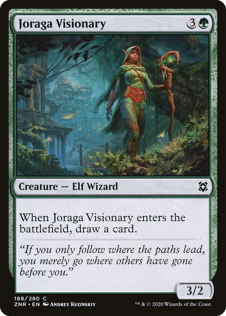 Image for Joraga Visionary (188) (Zendikar Rising) - Magic: The Gathering