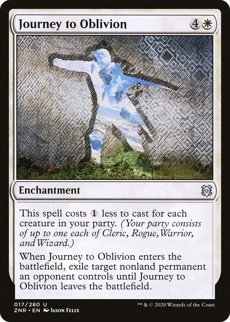 Image for Journey to Oblivion (17) (Zendikar Rising) - Magic: The Gathering