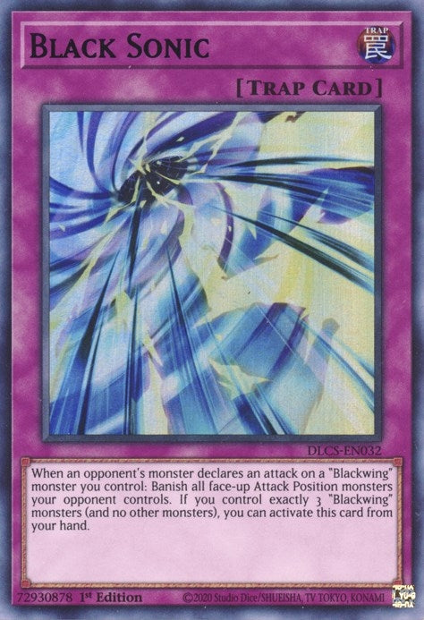 Image for Black Sonic (Purple) (DLCS-EN032) (DLCS) - YuGiOh