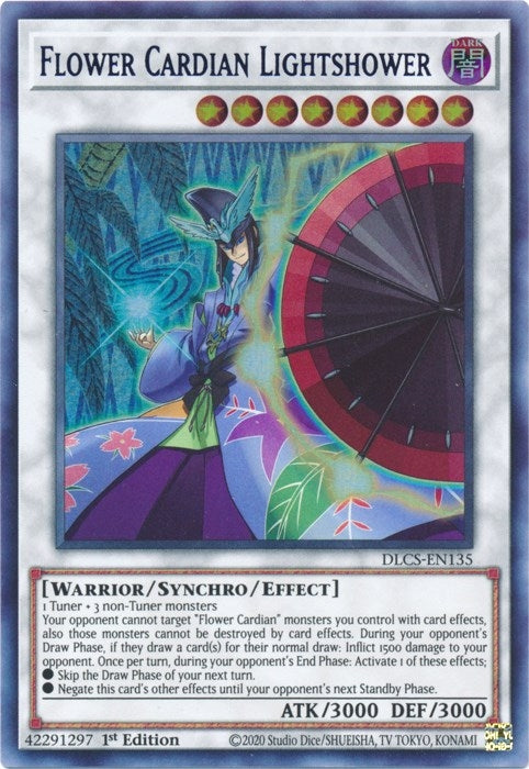 Image for Flower Cardian Lightshower (Blue) (DLCS-EN135) (DLCS) - YuGiOh