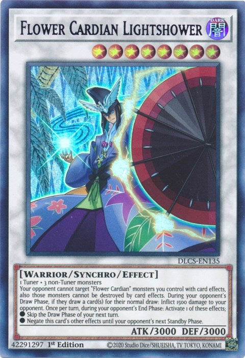 Image for Flower Cardian Lightshower (Purple) (DLCS-EN135) (DLCS) - YuGiOh