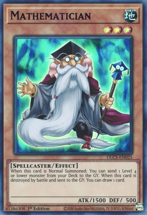 Image for Mathematician (Blue) (DLCS-EN025) (DLCS) - YuGiOh