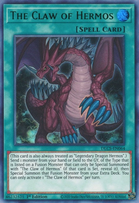 Image for The Claw of Hermos (Green) (DLCS-EN064) (DLCS) - YuGiOh