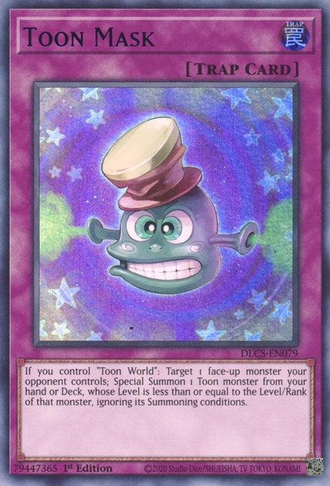 Image for Toon Mask (Blue) (DLCS-EN079) (DLCS) - YuGiOh