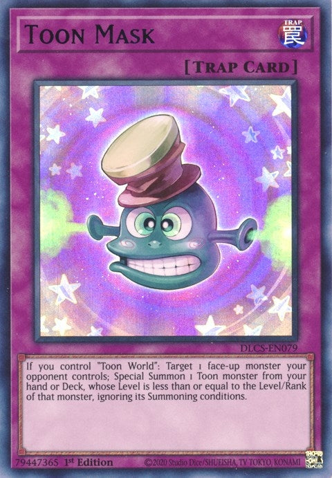 Image for Toon Mask (Purple) (DLCS-EN079) (DLCS) - YuGiOh